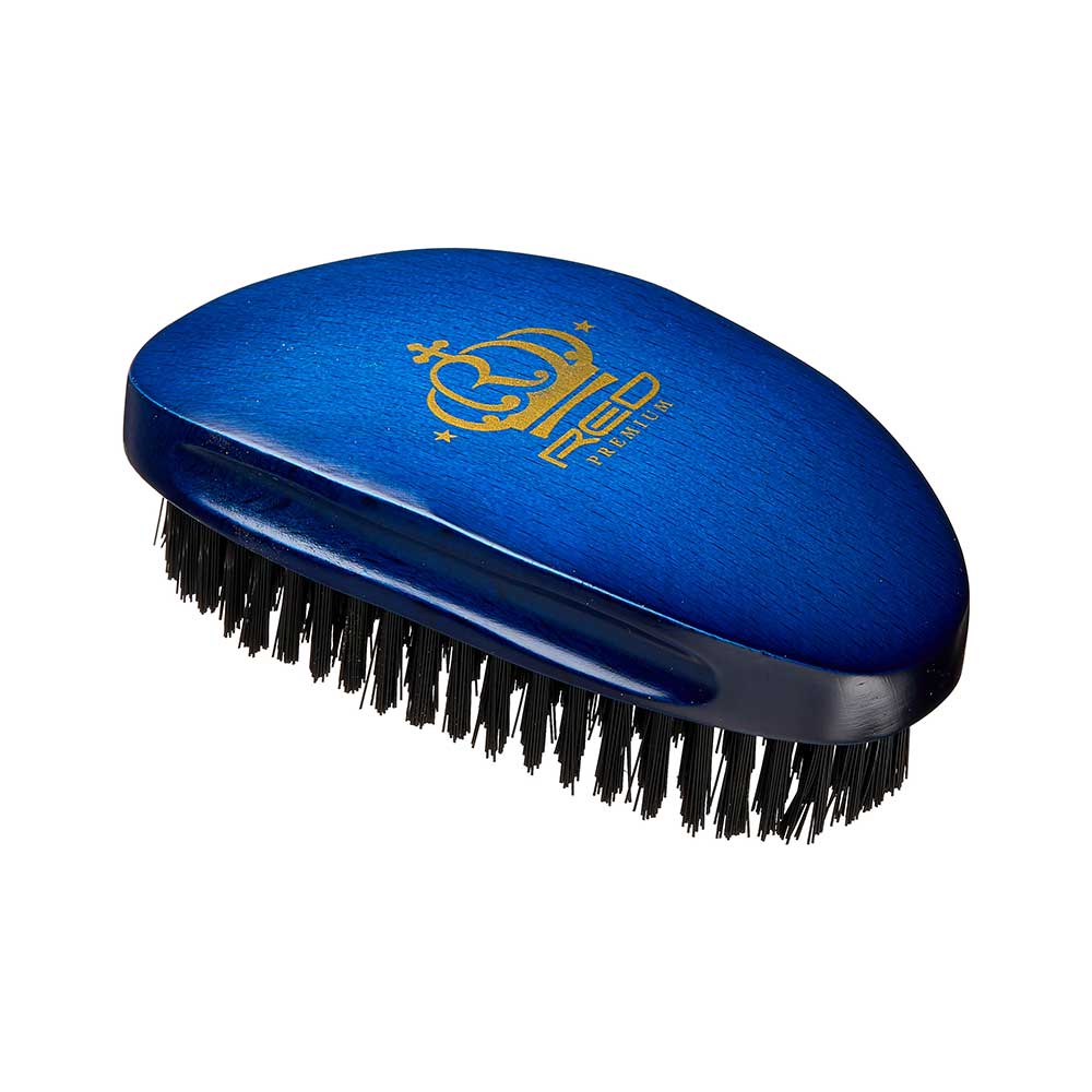 RED BY KISS BOW WOW X 360 Power Wave Medium Hard Boar Brush