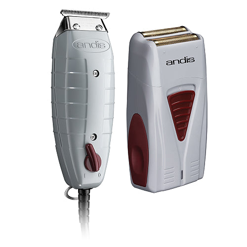 Andis Finishing Combo (T-Outliner Trimmer & ProFoil Lithium Titanium Foil Shaver)