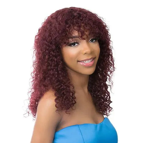 It's a Wig Human Hair Full Wig - WET N WAVY WATER-SET WAVE 20"