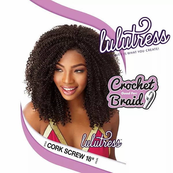 SENSATIONNEL Lulutress Braid - CORK SCREW 18"