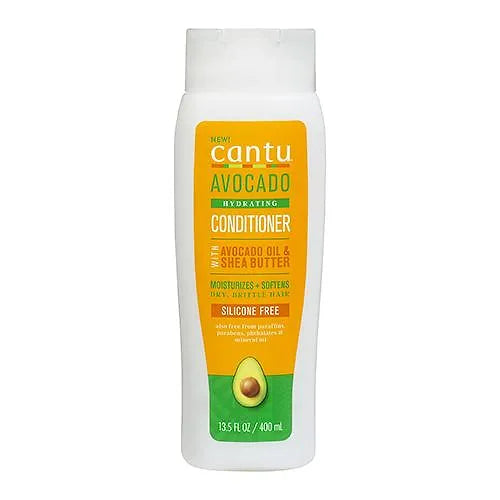 Cantu Avocado Hydrating Cream Conditioner, Sulfate-Free, 13.5oz