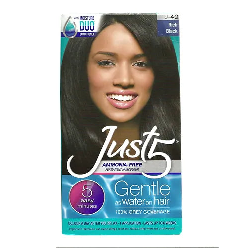 Just 5 Women's 5-Minute Permanent Hair Color with Conditioner