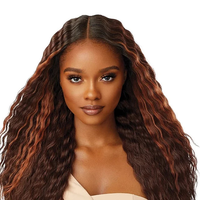 Outre Synthetic Melted Hairline Lace Front Wig - LILYANA