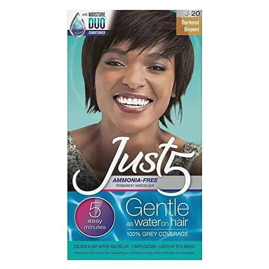 Just 5 Women's 5-Minute Permanent Hair Color with Conditioner