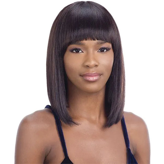 SHAKE-N-GO Naked Brazilian Natural 100% Human Hair Wig - DION