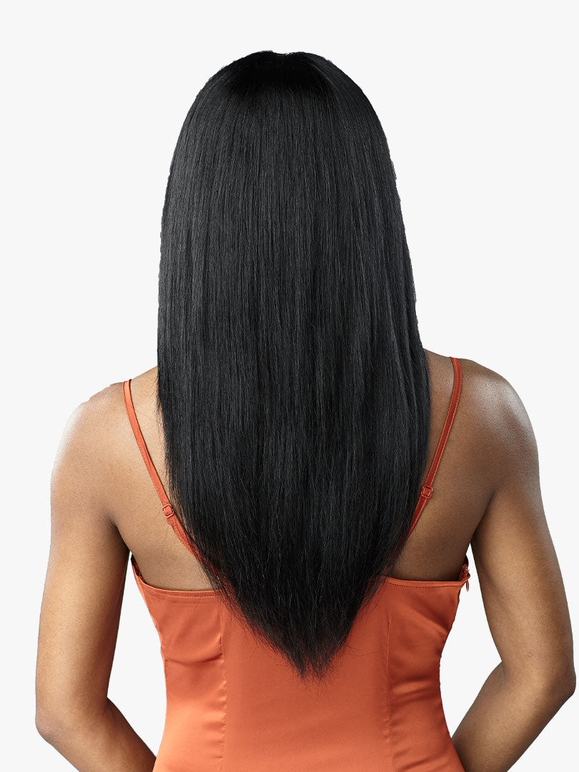 Sensationnel 15A Unprocessed 100% Virgin Human Hair 13"x4" HD Lace Frontal Wig STRAIGHT 22"