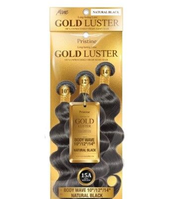 Mane Concept 15A Pristine Gold Luster Bundle 3PCS BODY WAVE
