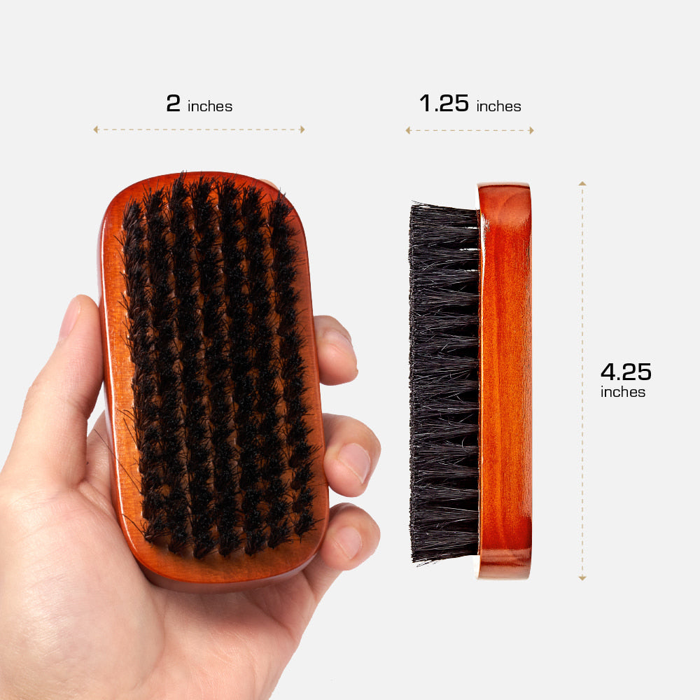 RED BY KISS Premium Beard Medium Soft Military Brush