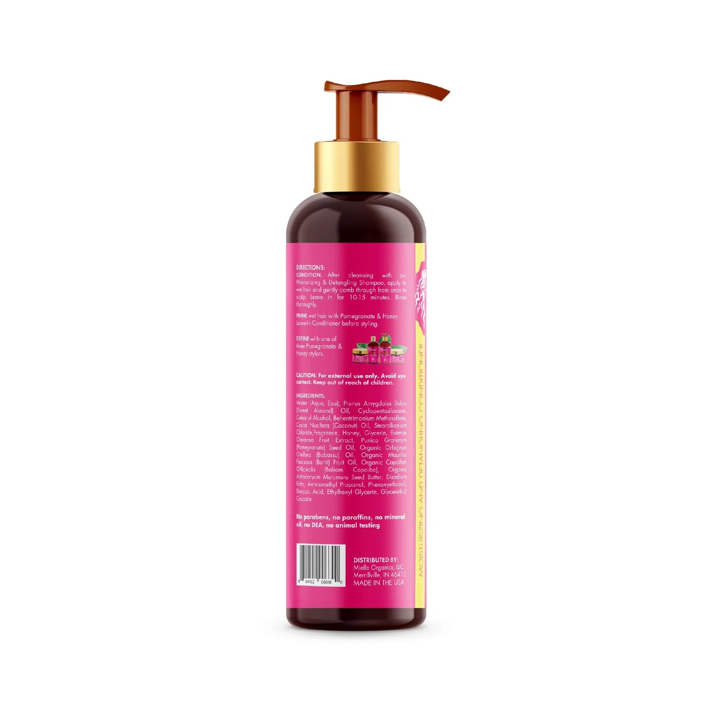 MIELLE ORGANICS Pomegranate & Honey Detangling Conditioner