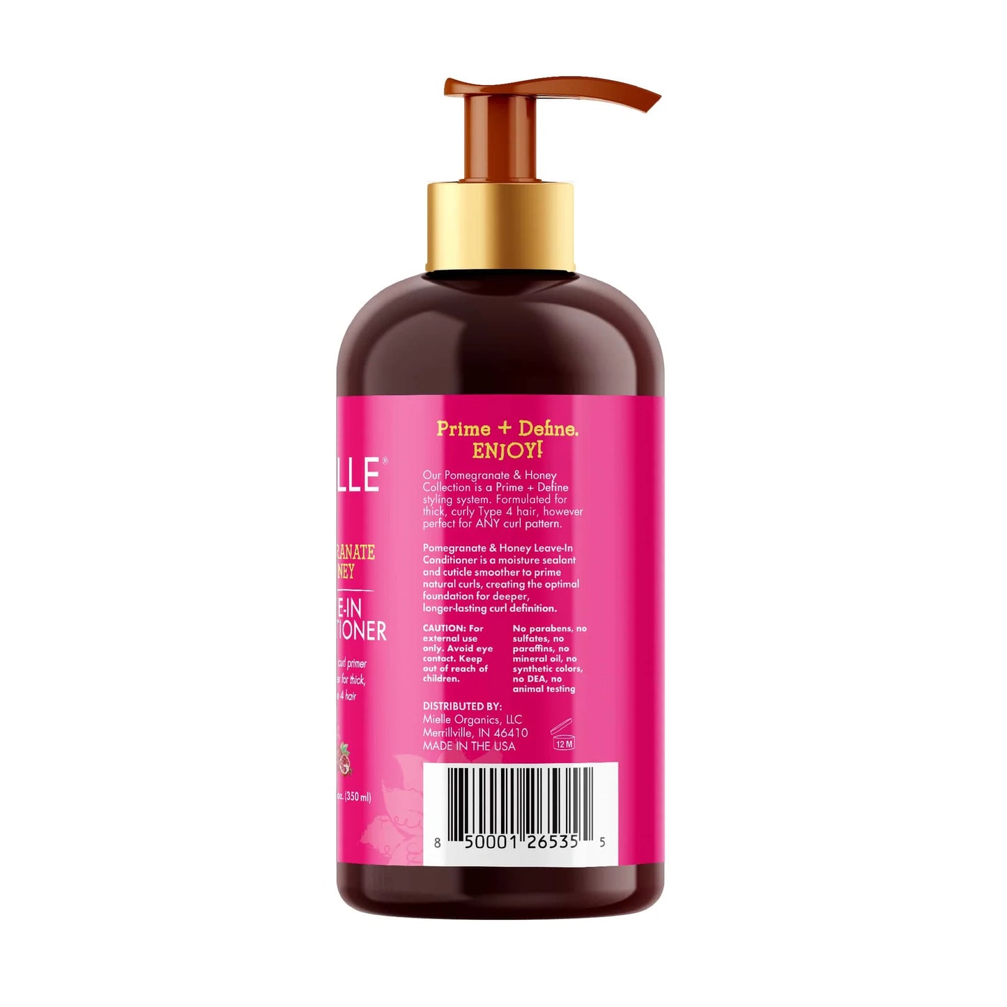 MIELLE ORGANICS Pomegranate & Honey Leave-In Conditioner
