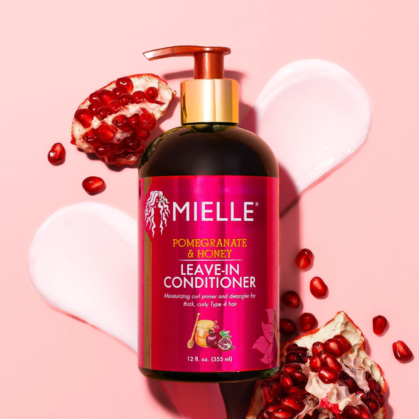MIELLE ORGANICS Pomegranate & Honey Leave-In Conditioner