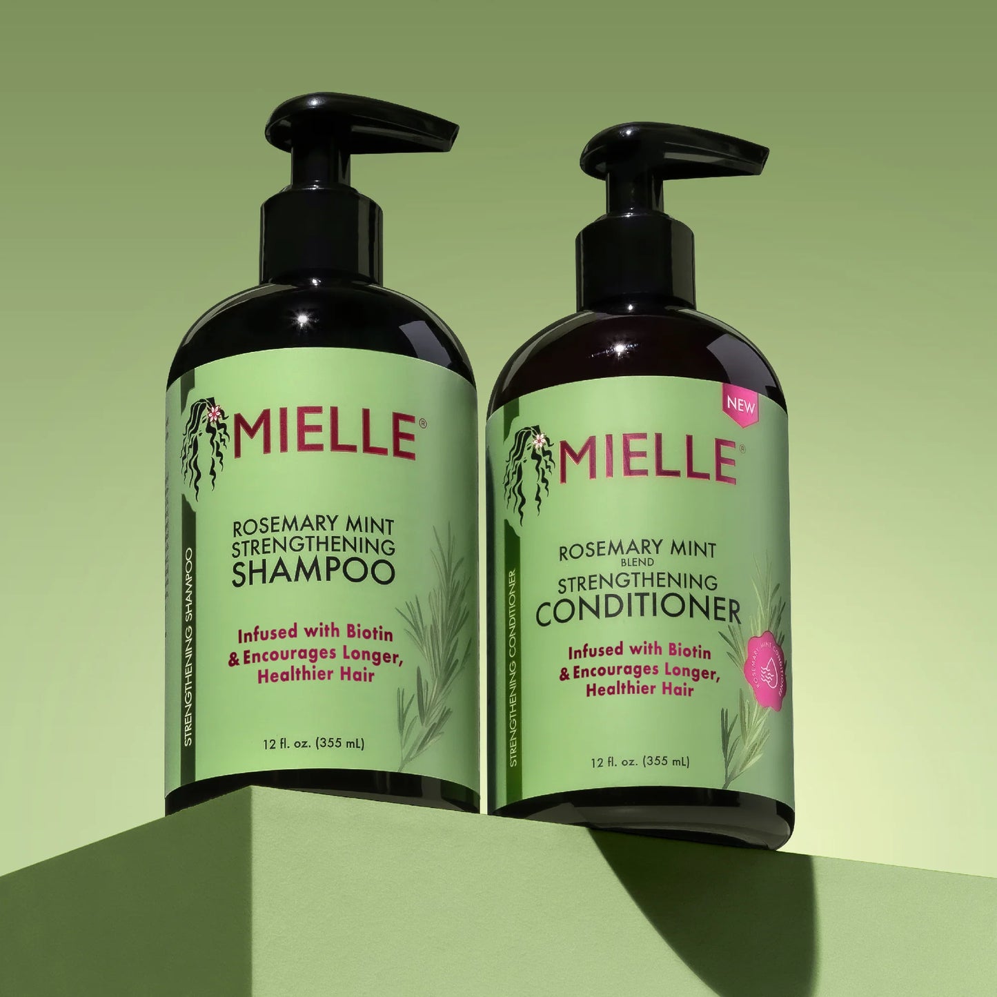 MIELLE ORGANICS Rosemary Mint Strengthening Shampoo
