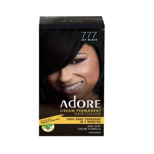 ADORE CREAM PERMANENT HAIR COLOR - 100% GRAY COVERAGE
