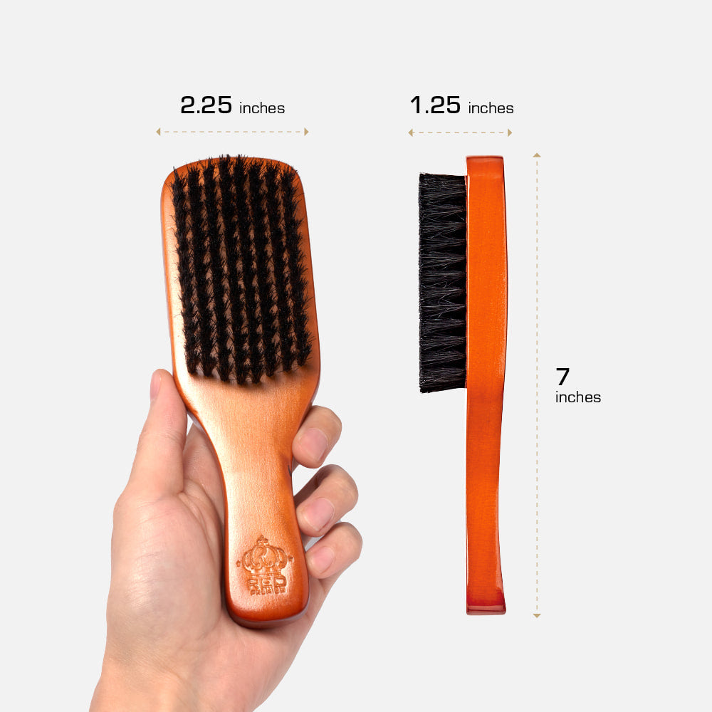 RED BY KISS Premium Beard Medium Soft Club Brush