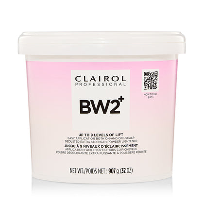 Clairol Professional BW2+ Powder Lightener Tub - Extra Strength
