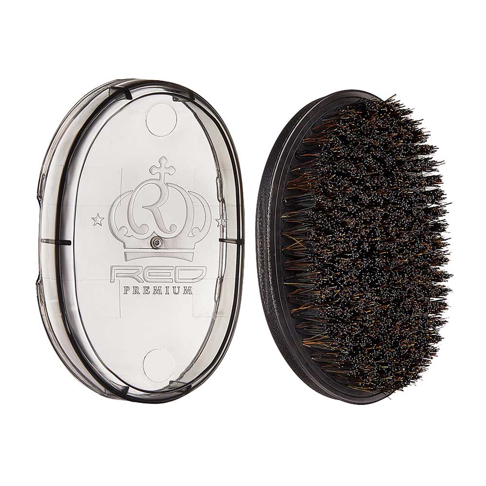 RED BY KISS BOW WOW X 360 Power Wave Premium Boar Brush with Case