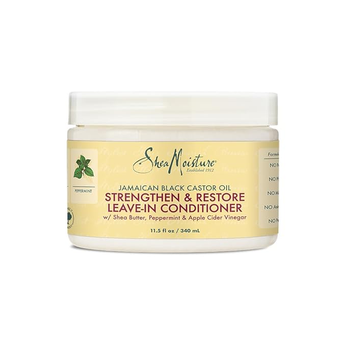 Shea Moisture Jamaican Black Castor Oil Strengthen & Restore Leave-In Conditioner
