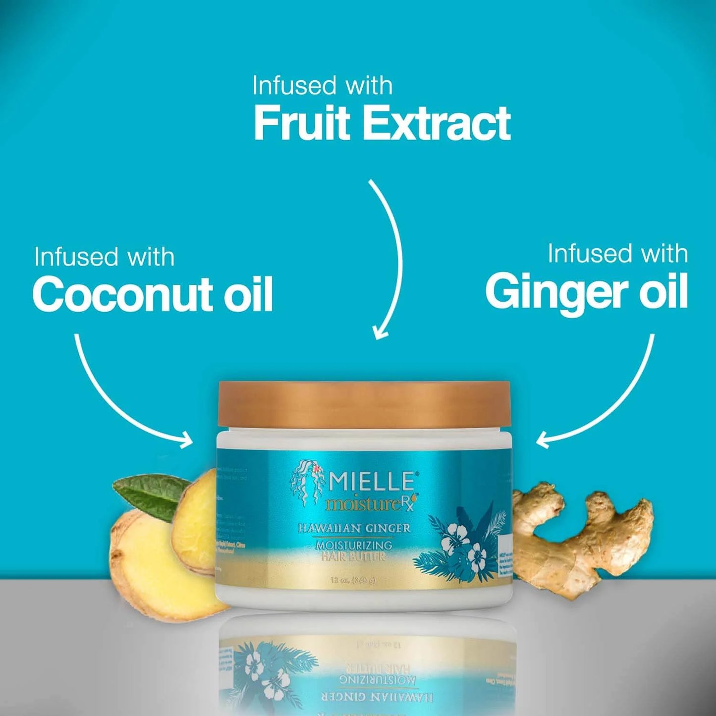 MIELLE ORGANICS Moisture RX Hawaiian Ginger Hair Butter