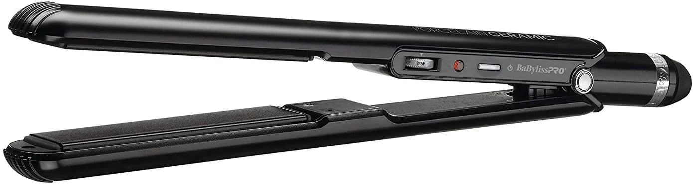 BaByliss PRO Classic Dryer (Black) & Porcelain Ceramic 1" Flat Iron Prepack