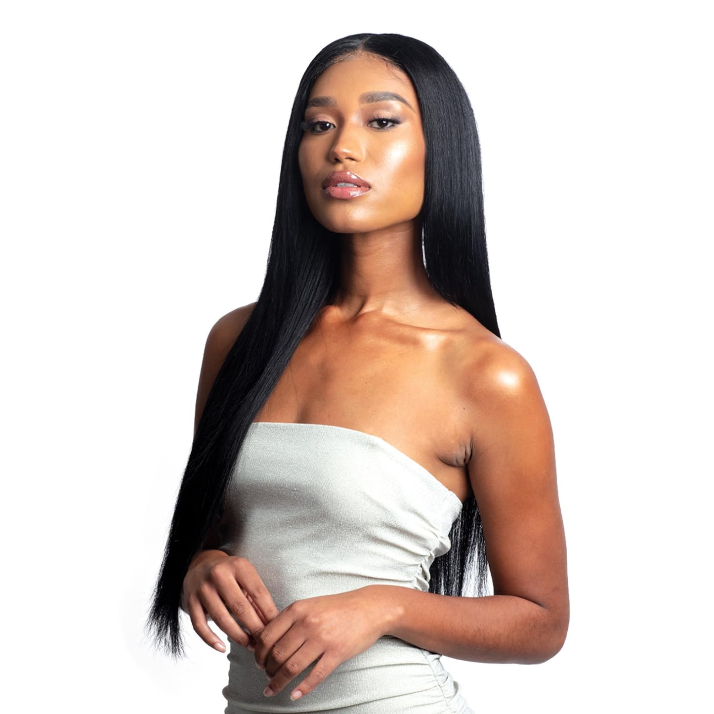 SHAKE-N-GO Glossy 100% Virgin Remy Hair Weave - 3X Straight