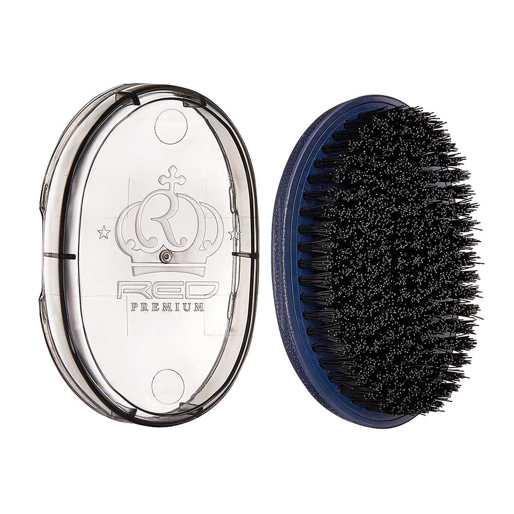 RED BY KISS BOW WOW X 360 Power Wave Premium Boar Brush with Case