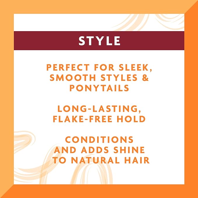Cantu Extra Hold Edge Stay Gel with Shea Butter, 2.25oz