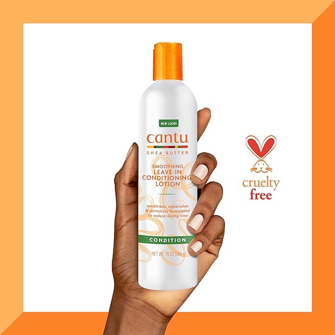 Cantu Smoothing Leave-In Conditioning Lotion with Shea Butter, 10oz