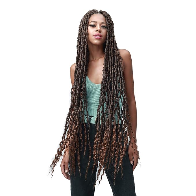 Bobbi Boss Nu Locs FRENCH TIPS 36" 2X