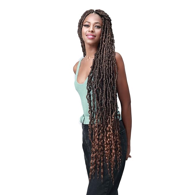 Bobbi Boss Nu Locs FRENCH TIPS 36" 2X