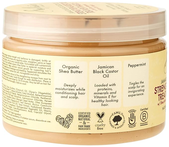 SheaMoisture Jamaican Black Castor Oil Strengthen & Restore Treatment Masque