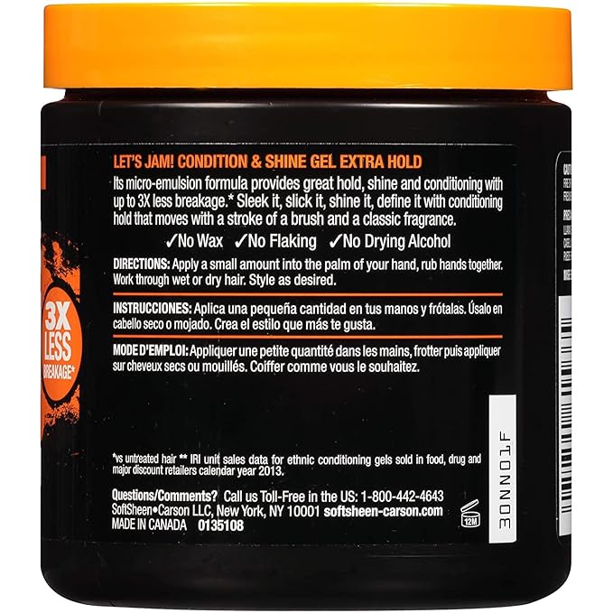 LET'S JAM! Condition & Shine Gel - EXTRA HOLD