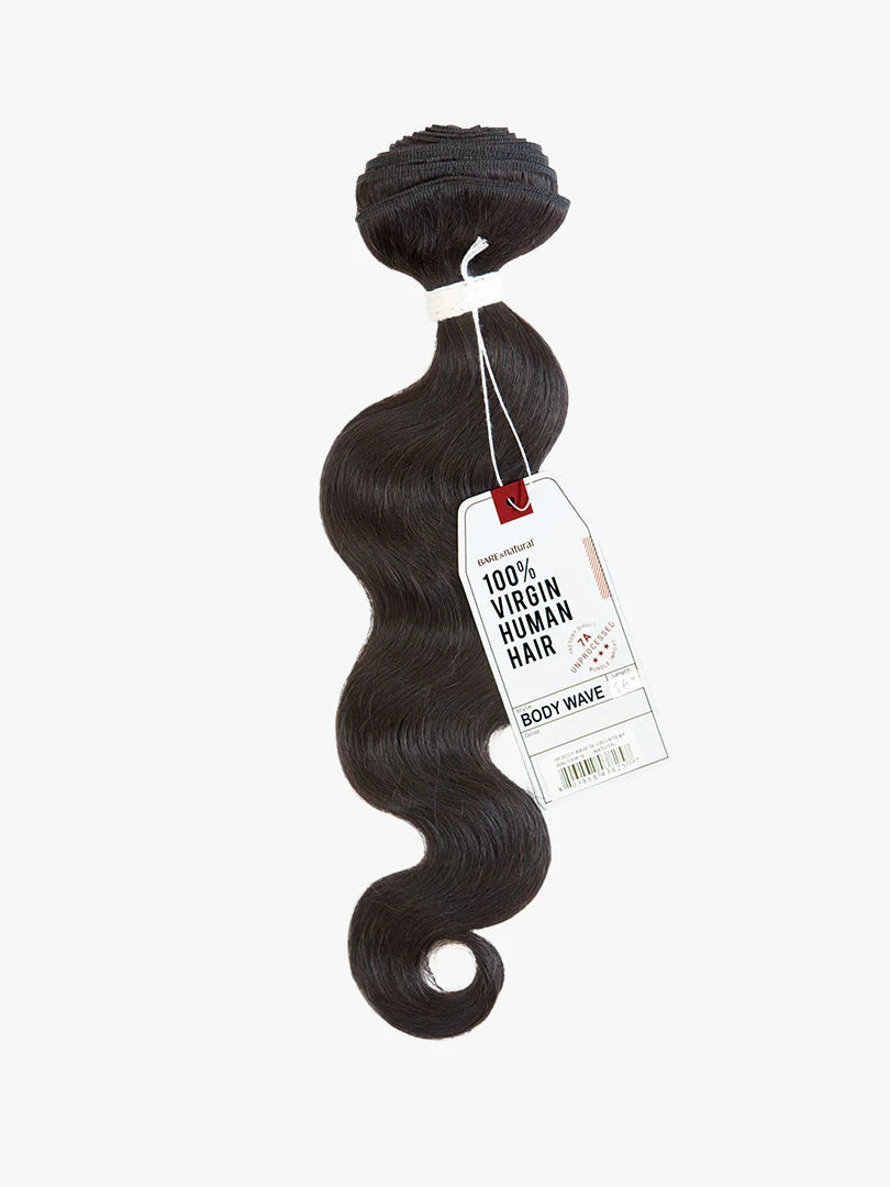 SENSATIONNEL Bare & Natural 100% VIRGIN HUMAN HAIR WEAVE 7A - BODY WAVE