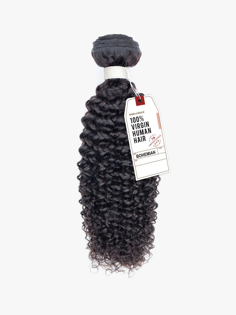 SENSATIONNEL Bare & Natural 100% VIRGIN HUMAN HAIR WEAVE 7A - BOHEMIAN