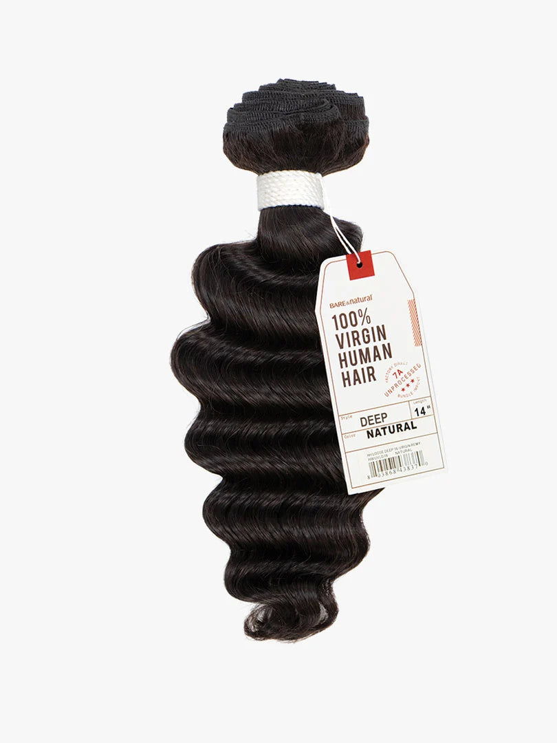 SENSATIONNEL Bare & Natural 100% VIRGIN HUMAN HAIR WEAVE 7A - DEEP