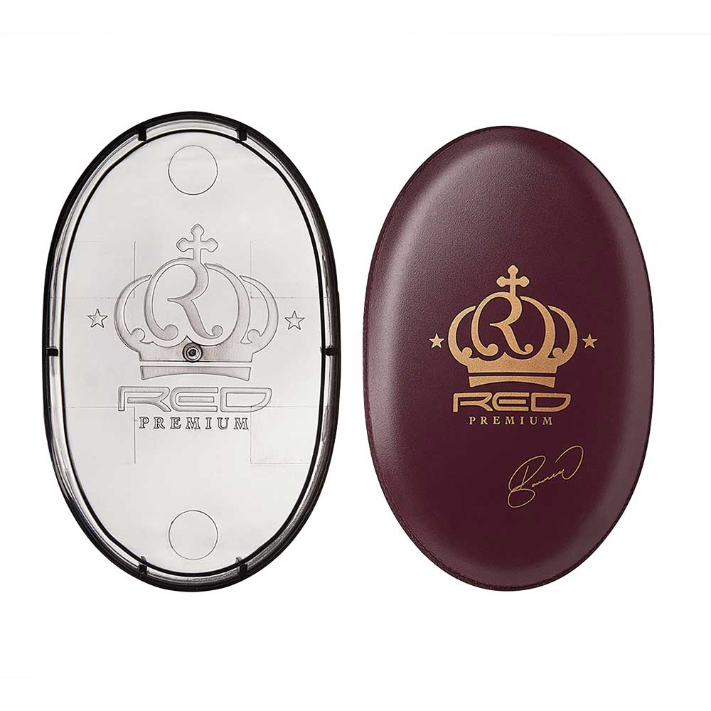 RED BY KISS BOW WOW X 360 Power Wave Premium Boar Brush with Case