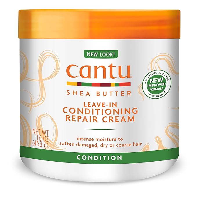 Cantu Leave-In Conditioning Repair Cream with Shea Butter, 16oz