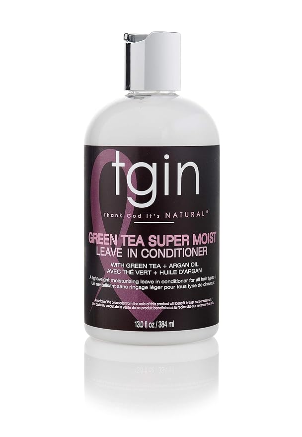 tgin Green Tea Super Moist Leave-In Conditioner - 13oz