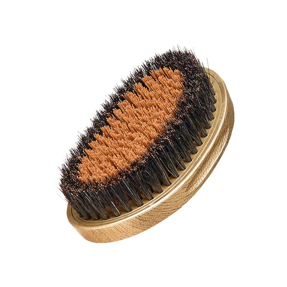 RED BY KISS BOW WOW X Pocket Wave Premium Metallic 2-in-1 Boar Brush with Case