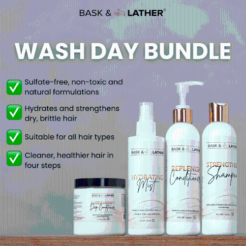 Bask & Lather Replenish Conditioner 8oz/ 236ml