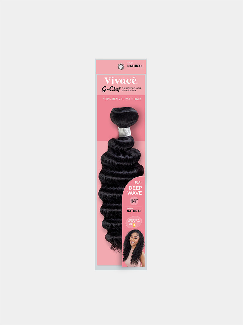 Vivacé by KISS G-Clef 100% Remy Human Hair Bundle - Deep Wave