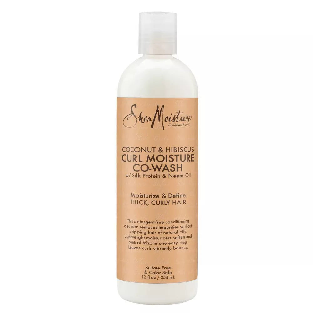 SheaMoisture Coconut & Hibiscus Curl Moisture Co-Wash Conditioning Cleanser