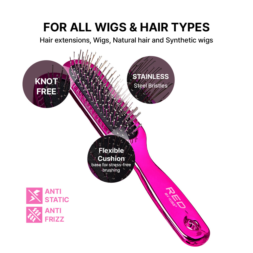 RED BY KISS Mini Styling Wig Brush