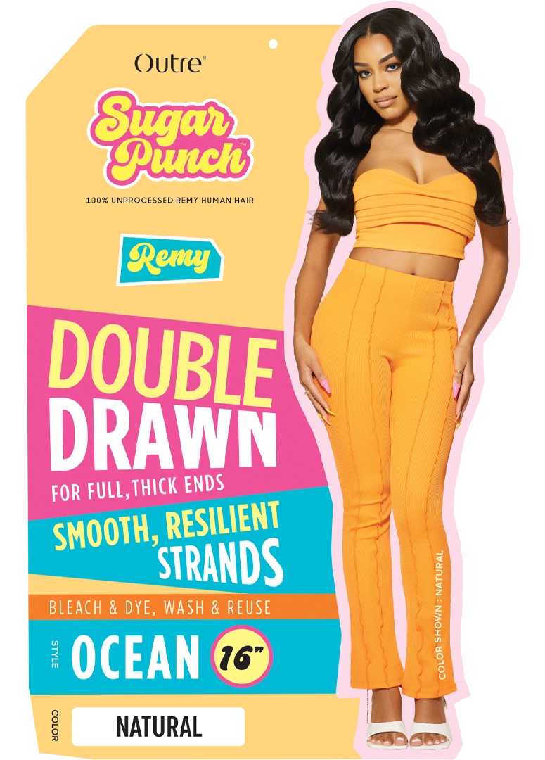Outre Sugar Punch Single 100% Unprocessed Remy Human Hair - Ocean