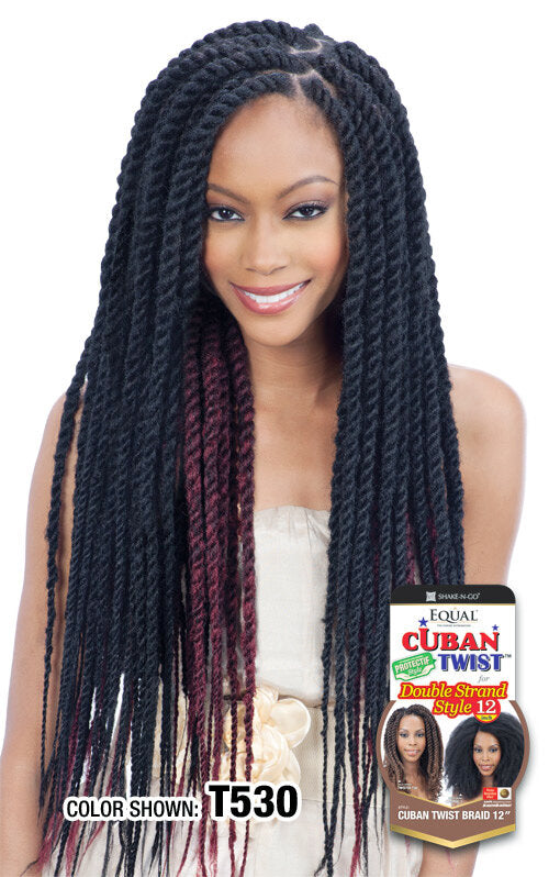 Freetress Equal Synthetic Hair Twist Braid - CUBAN TWIST