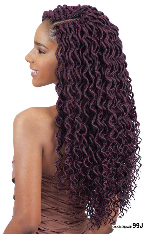 Freetress Pre-Looped Braids - 2X SOFT CURLY FAUX LOC
