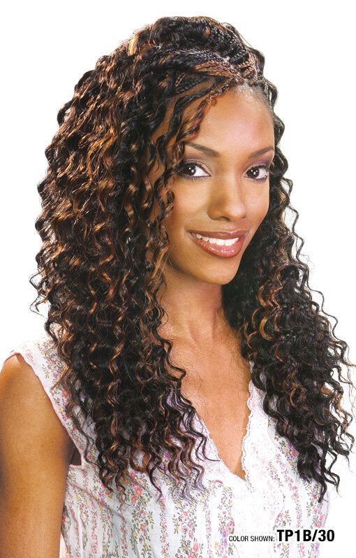 FreeTress Synthetic Hair Crochet Braid - Deep Twist Bulk 22"