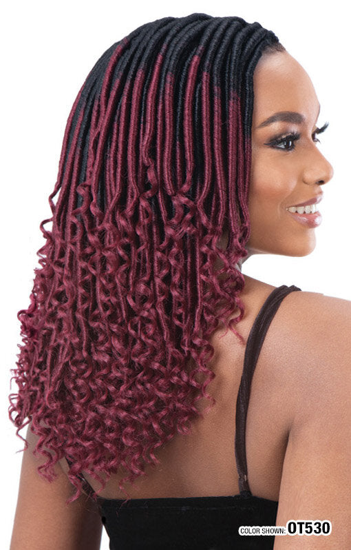 Freetress Synthetic Pre-Looped Braid - STRAIGHT GORGEOUS LOC 12"