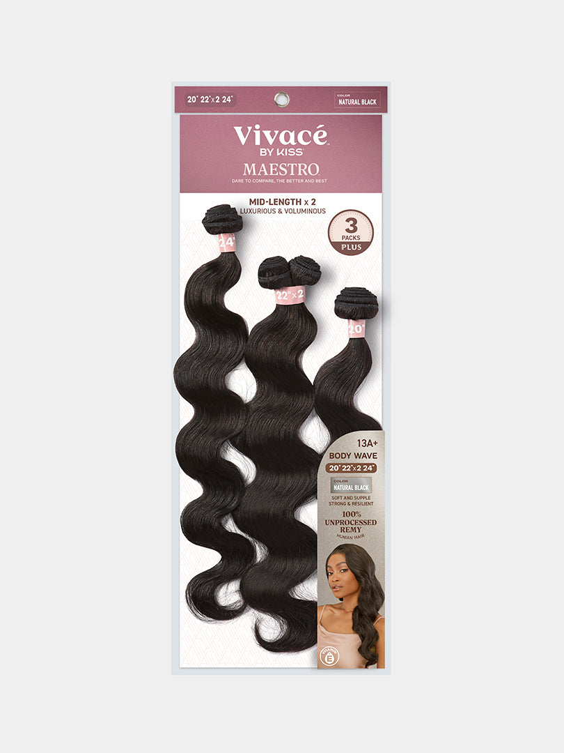 Vivacé by KISS Maestro Bundle - Body Wave