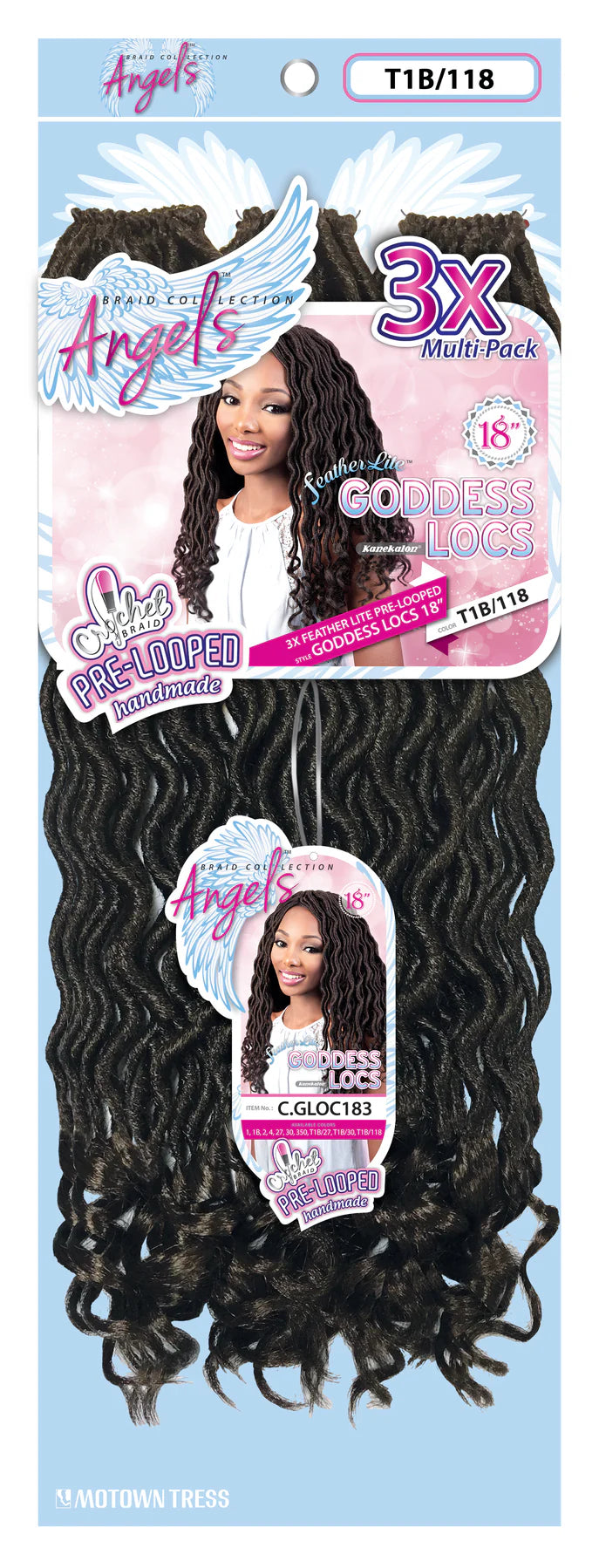 Motown Tress GODDESS LOCS 18"X3