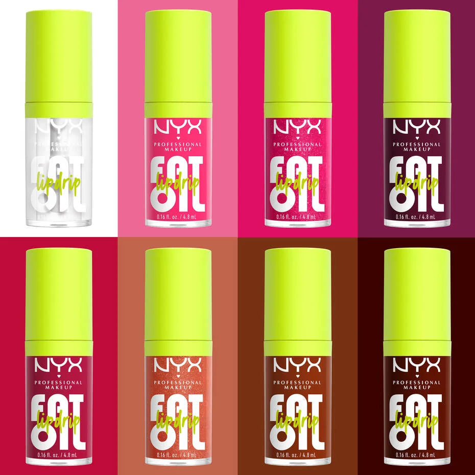 NYX Cosmetics FAT OIL LIP DRIP Hydrating Tinted Lip Oil Gloss